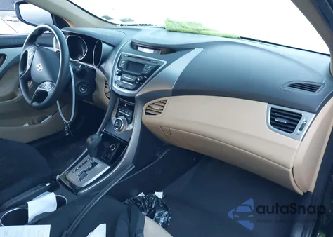 2013 Hyundai Elantra Gls из США, поврежденный, VIN 5NPDH4AE4DH310916